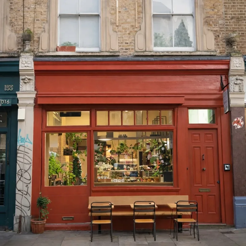 Coffee Matters cafe storefront on Brick Lane, London